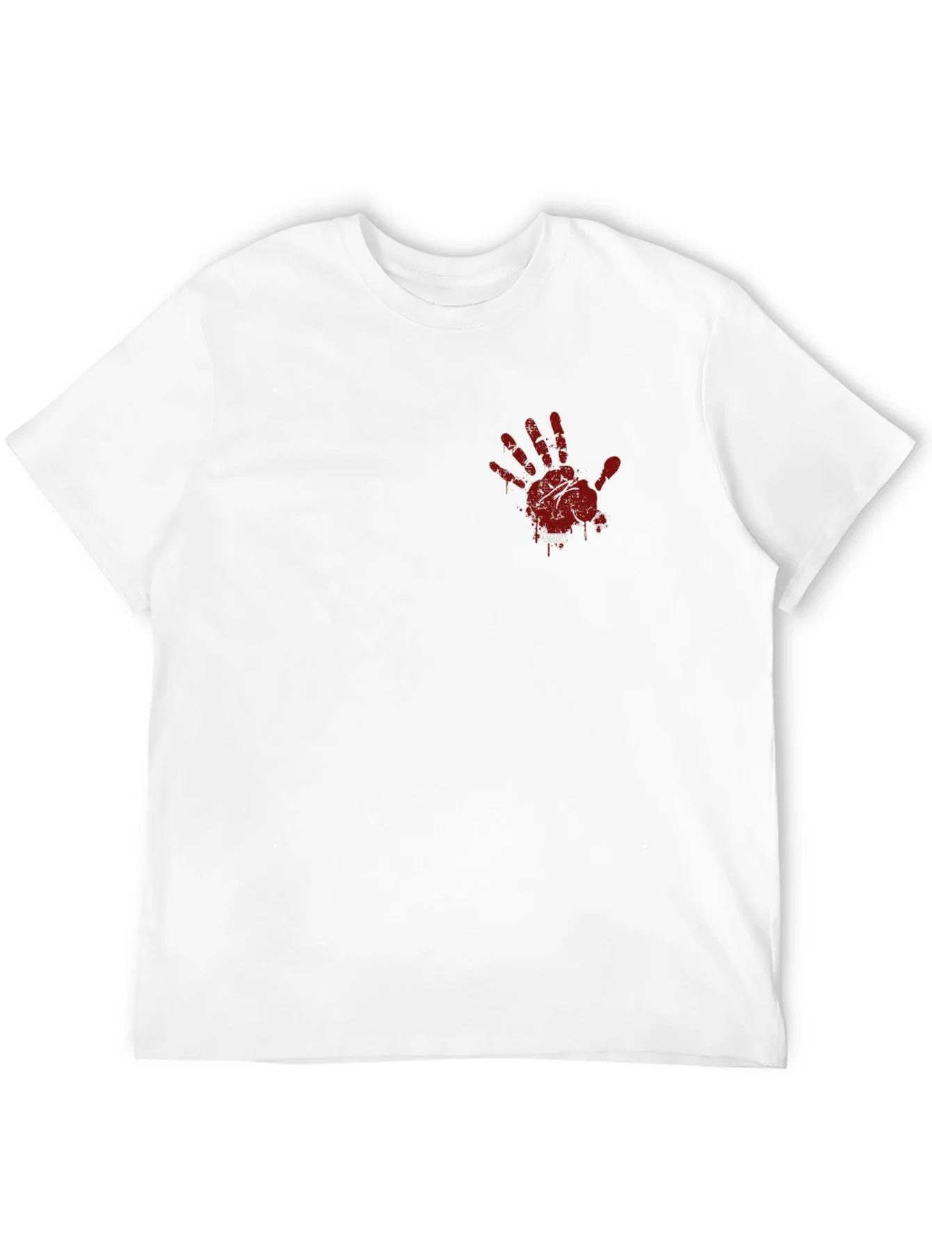MMIW Bloody Hand Print Graphic Tee - Black