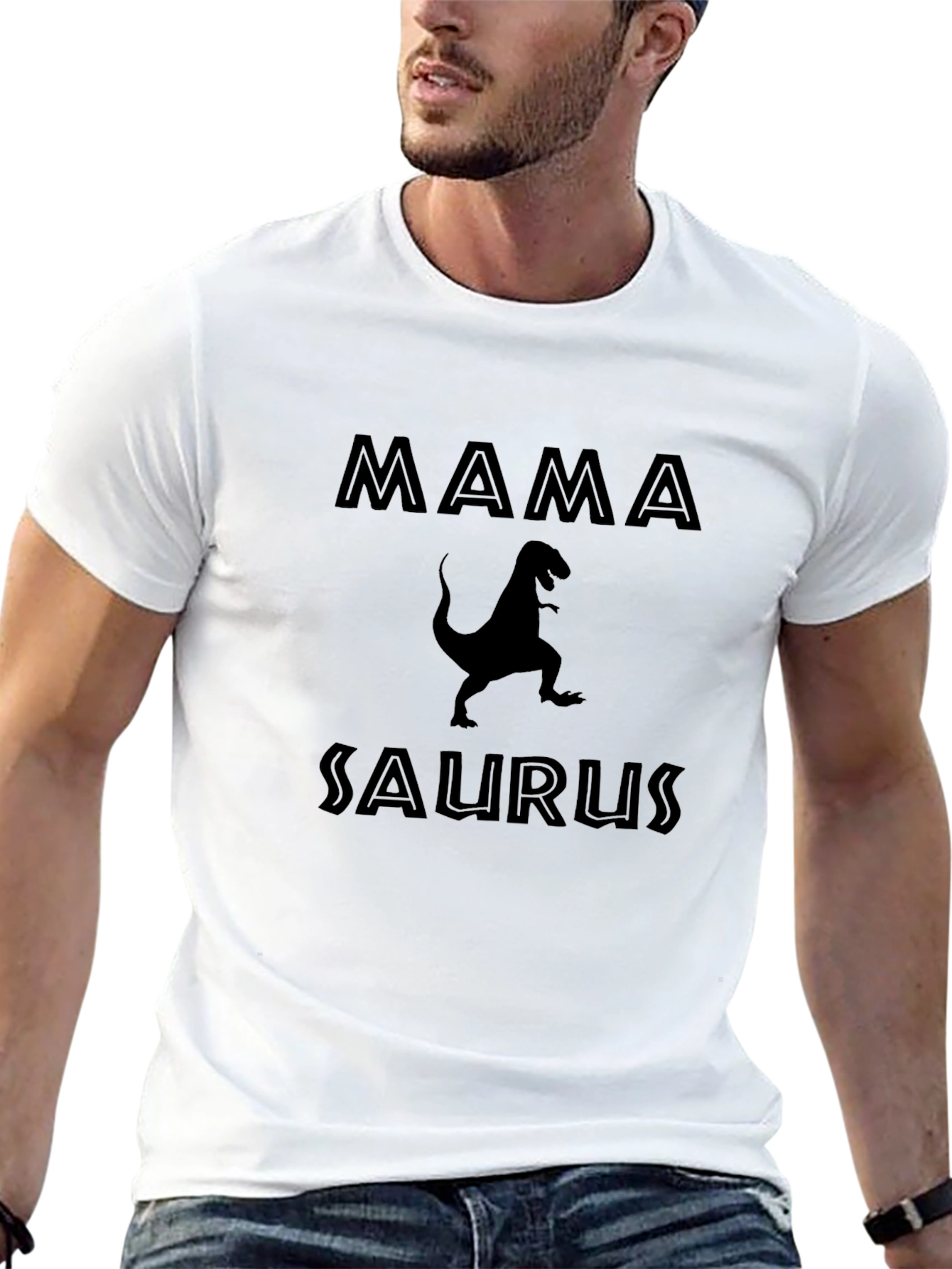 Mama Saurus Graphic T-Shirt