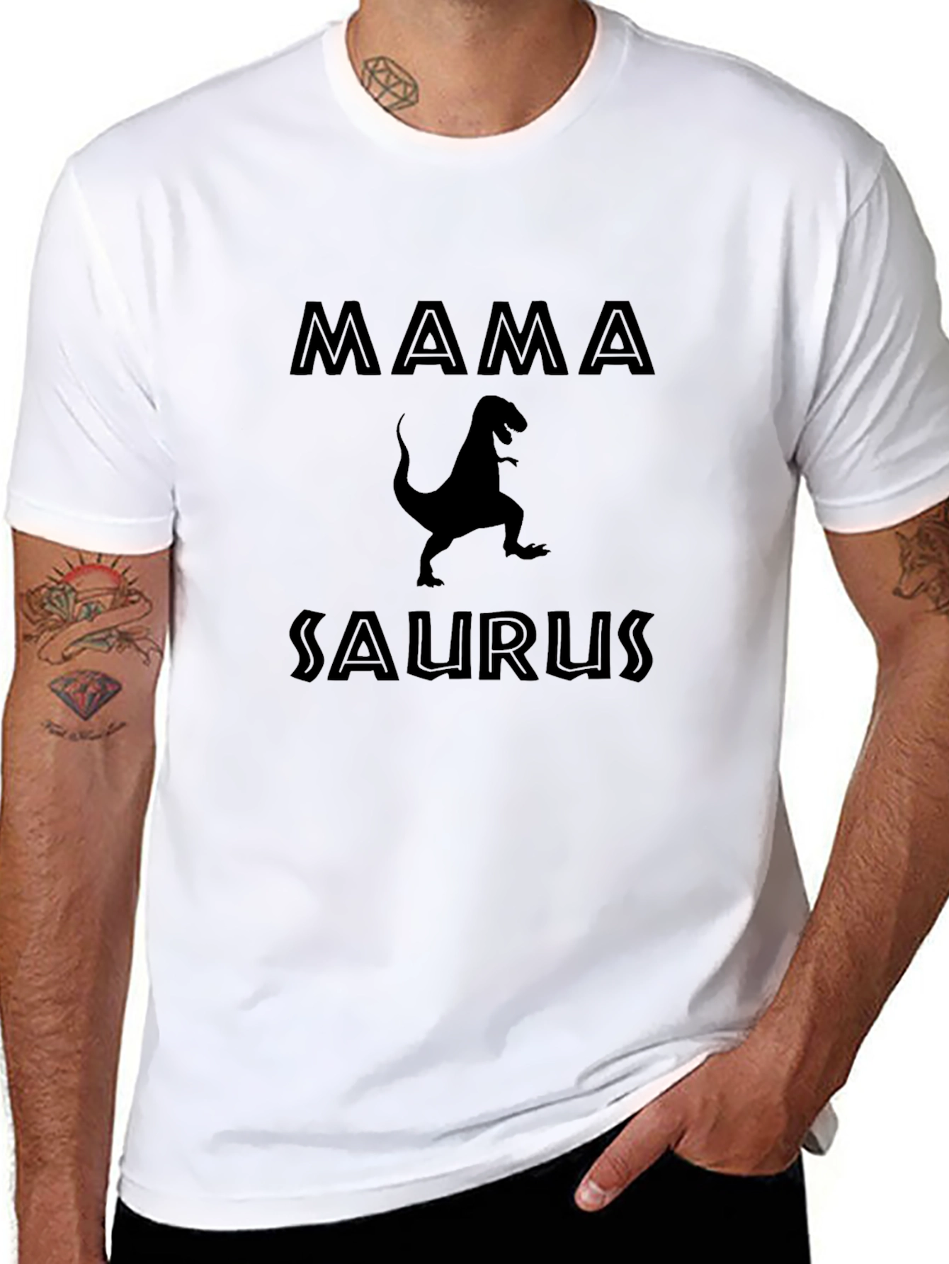 Mama Saurus Graphic T-Shirt