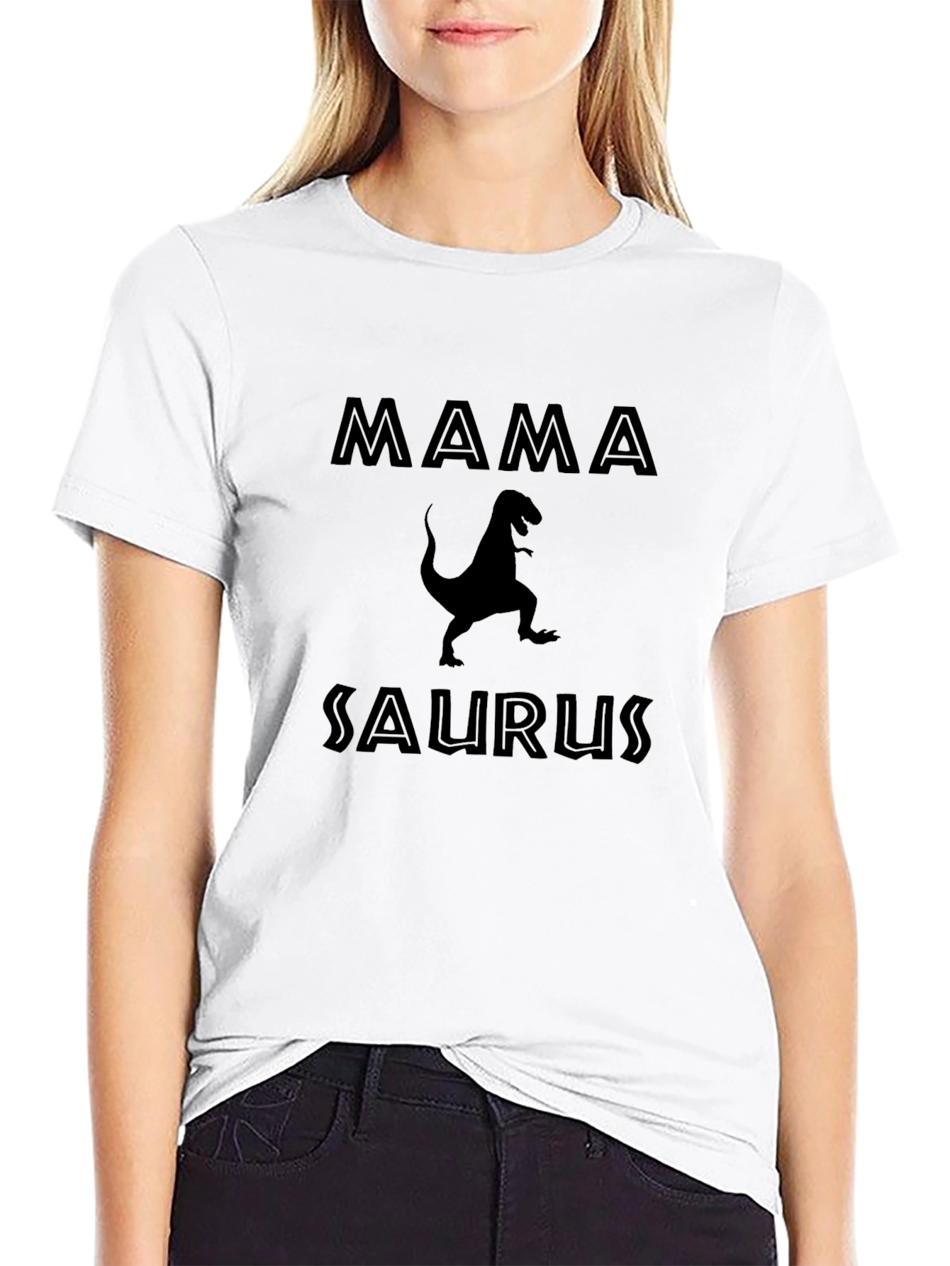 Mama Saurus Graphic T-Shirt