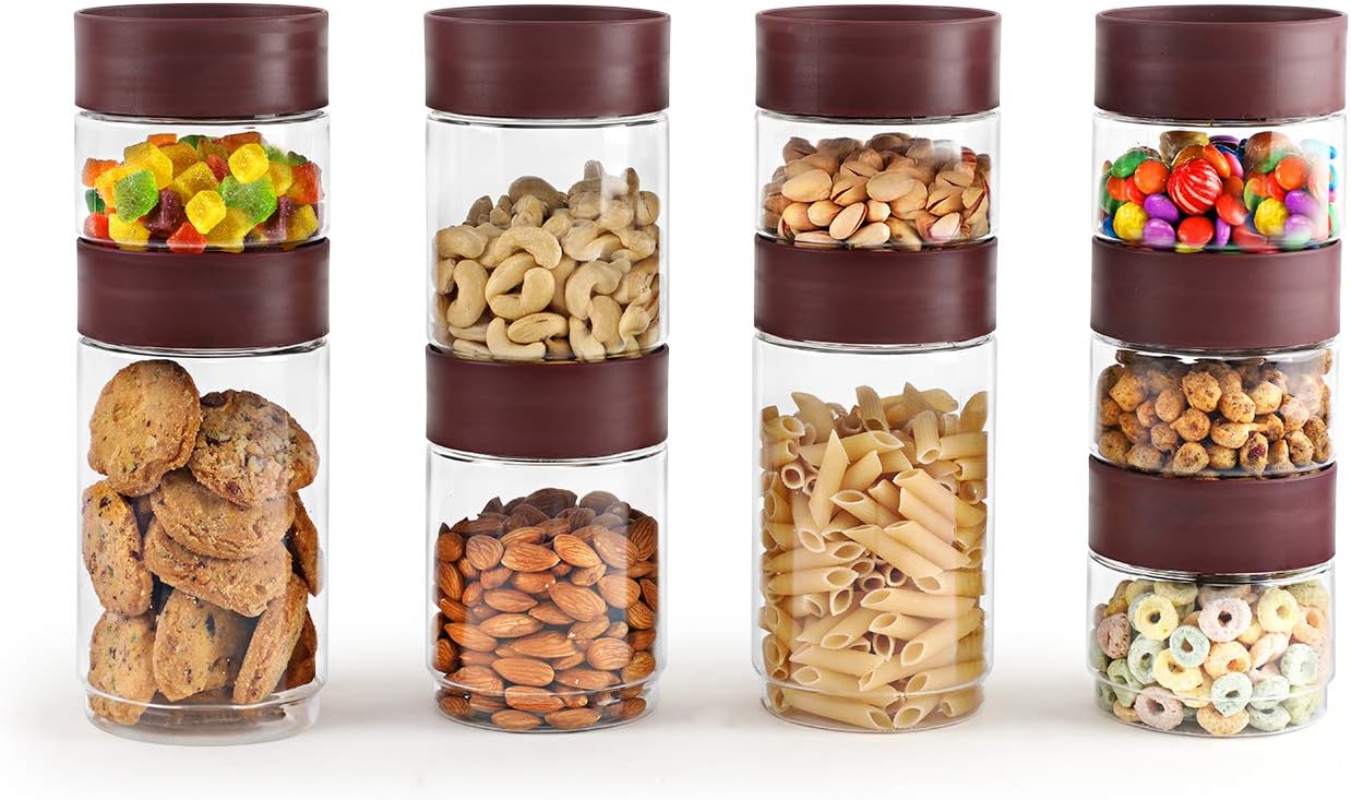 CELLO Modustack Pet Storage Jar For Kitchen Set of - Top Rated