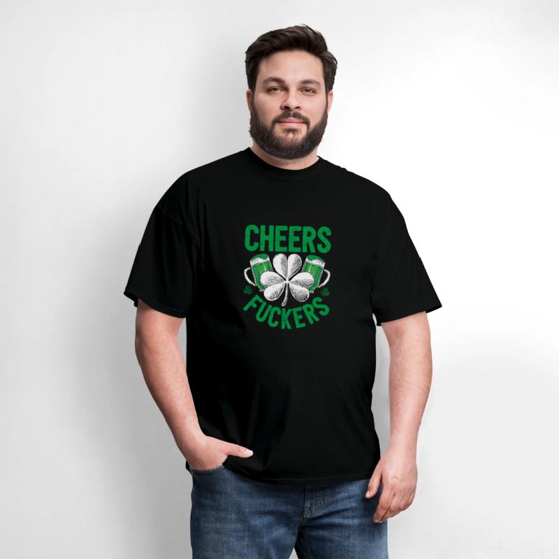 Cheers Fuckers St Patricks Day Beer Drinking Mugs