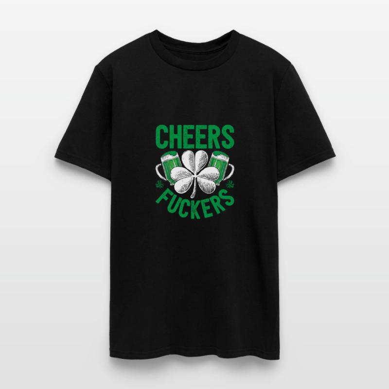Cheers Fuckers St Patricks Day Beer Drinking Mugs