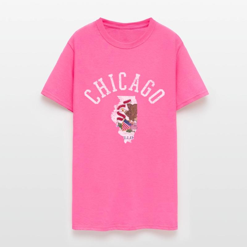 Chicago Patriot Flag Design For Proud Americans