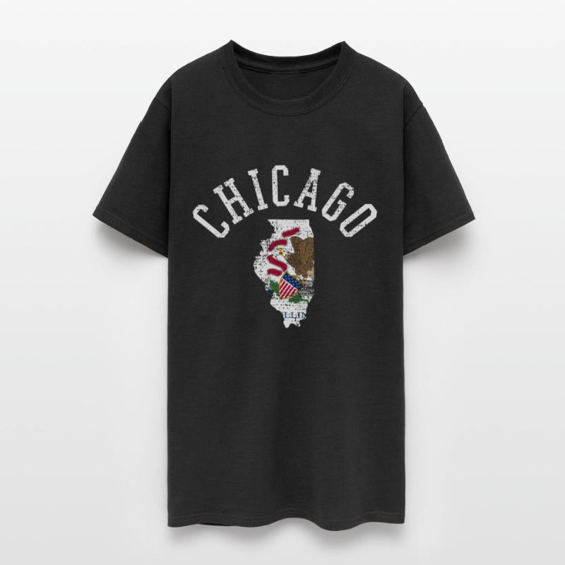 Chicago Patriot Flag Design For Proud Americans