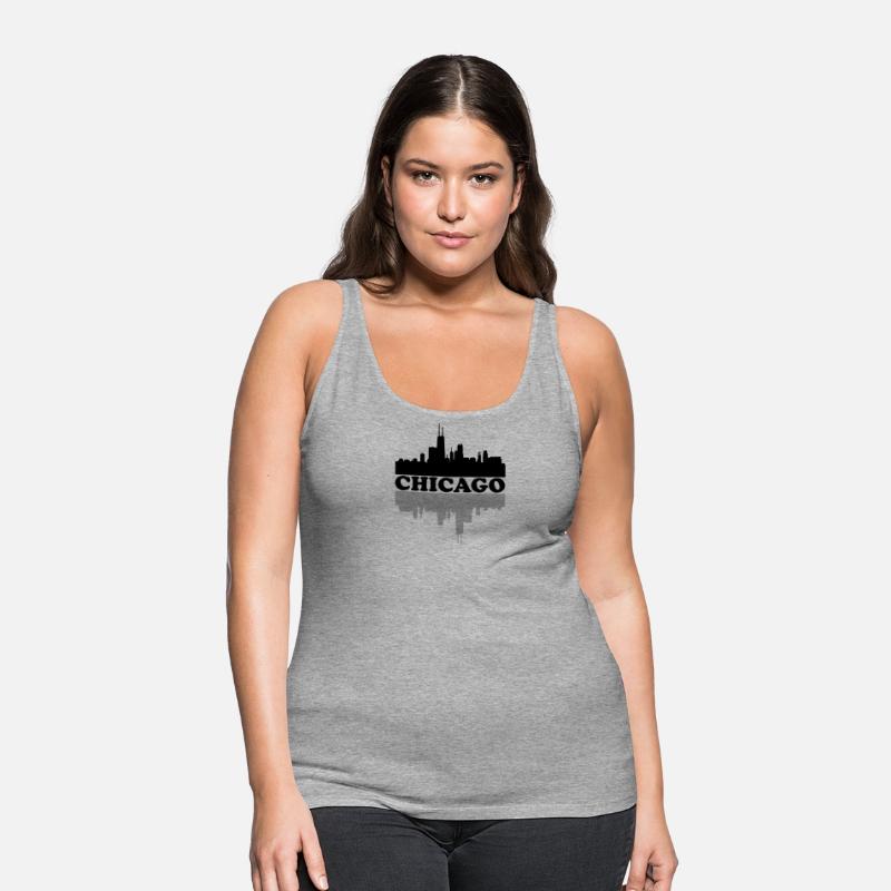 Chicago Skyline Chi Town I Love Wind City gift