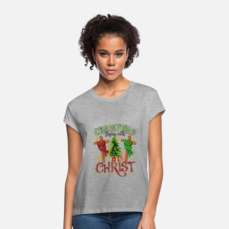 Christmas Begins With Christ Christian Holiday