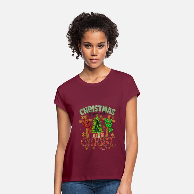 Christmas Begins With Christ Christian Holiday