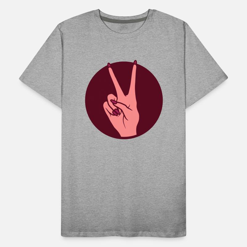 circle victory hand sign