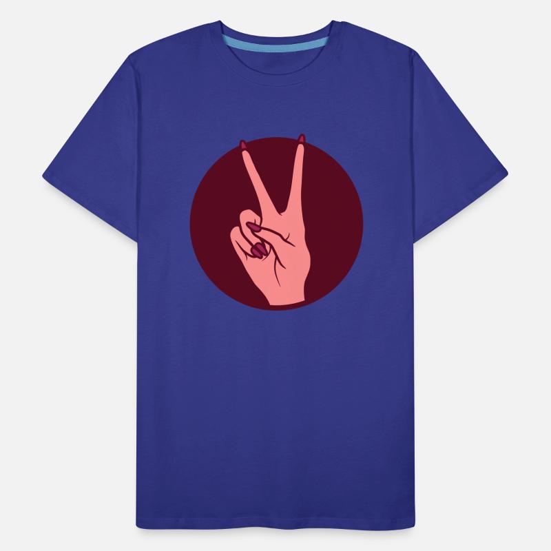 circle victory hand sign