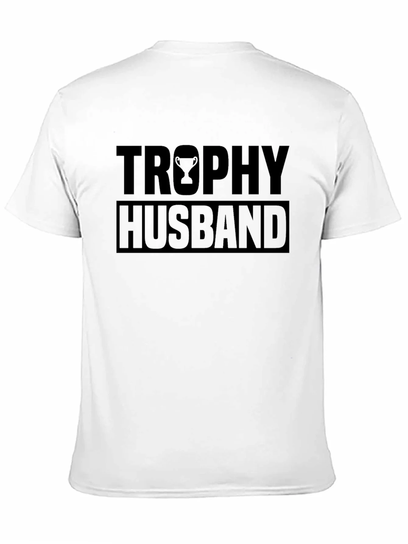 Trophy Husband Graphic Tee - Black