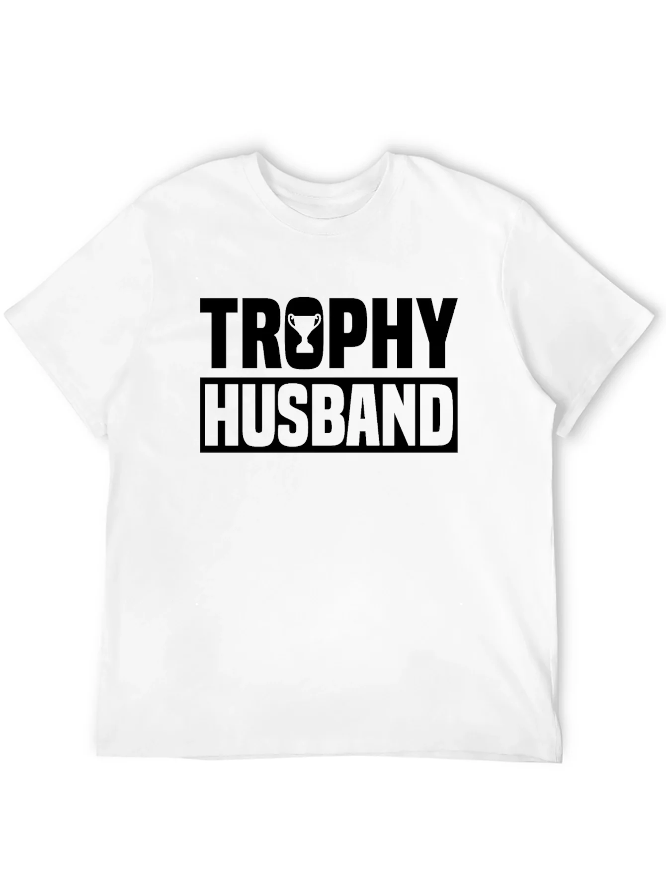 Trophy Husband Graphic Tee - Black