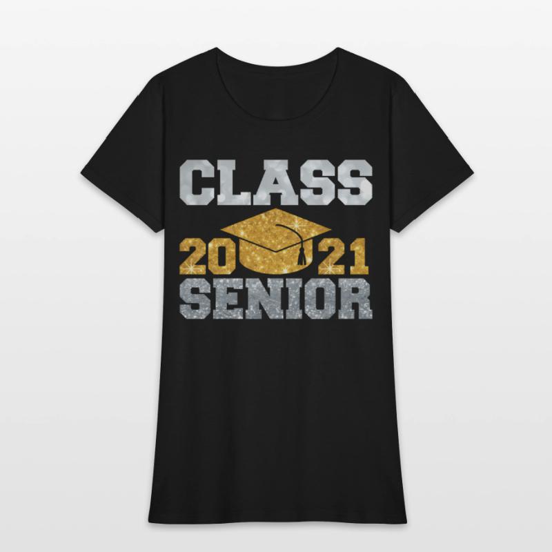 Class 2021 Senior High School Graduate Cap Humor