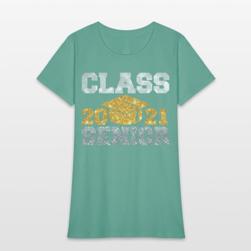 Class 2021 Senior High School Graduate Cap Humor