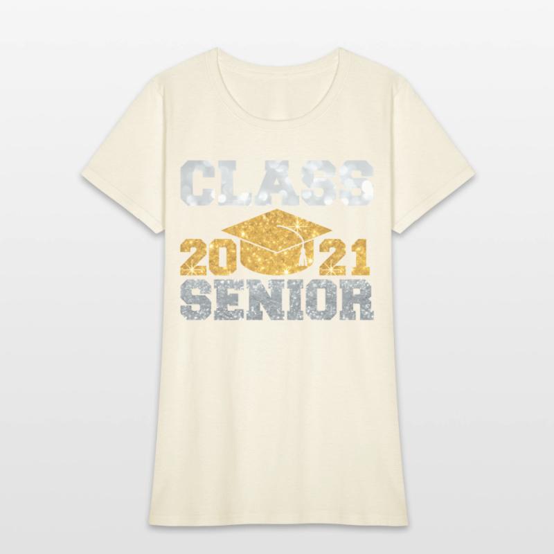 Class 2021 Senior High School Graduate Cap Humor