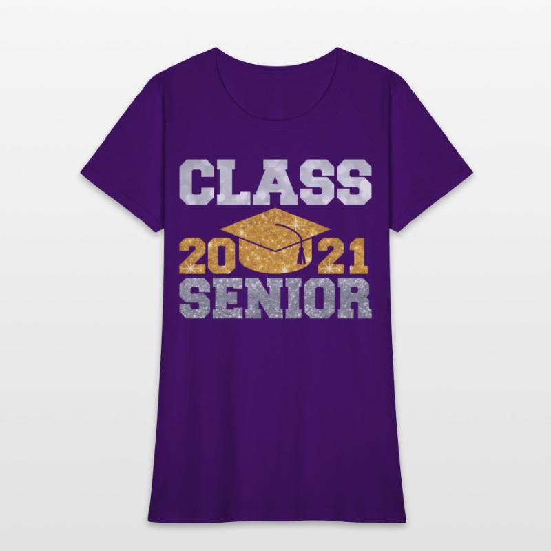Class 2021 Senior High School Graduate Cap Humor
