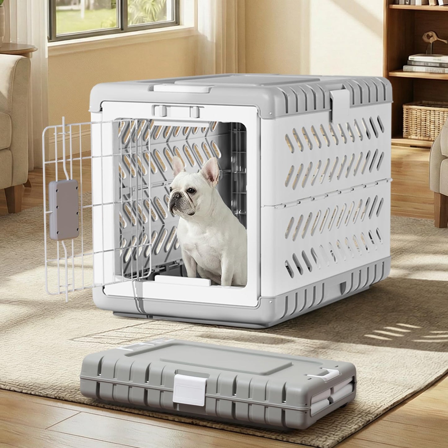 Collapsible Dog Crate for Medium/Small Dogs - 28"  - Best Seller