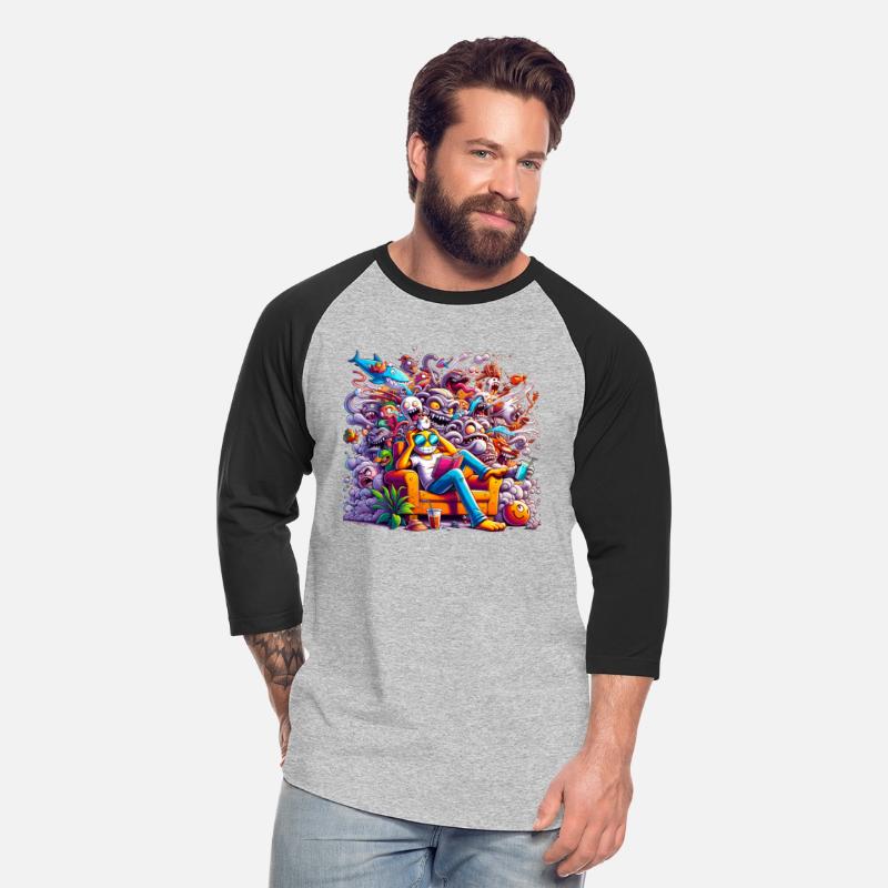 Colorful Chaos Relaxing Surreal Art