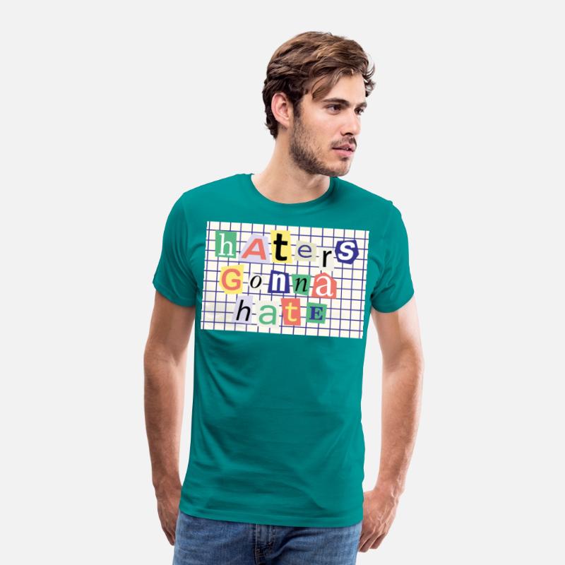 Colorful Haters Gonna Hate Design