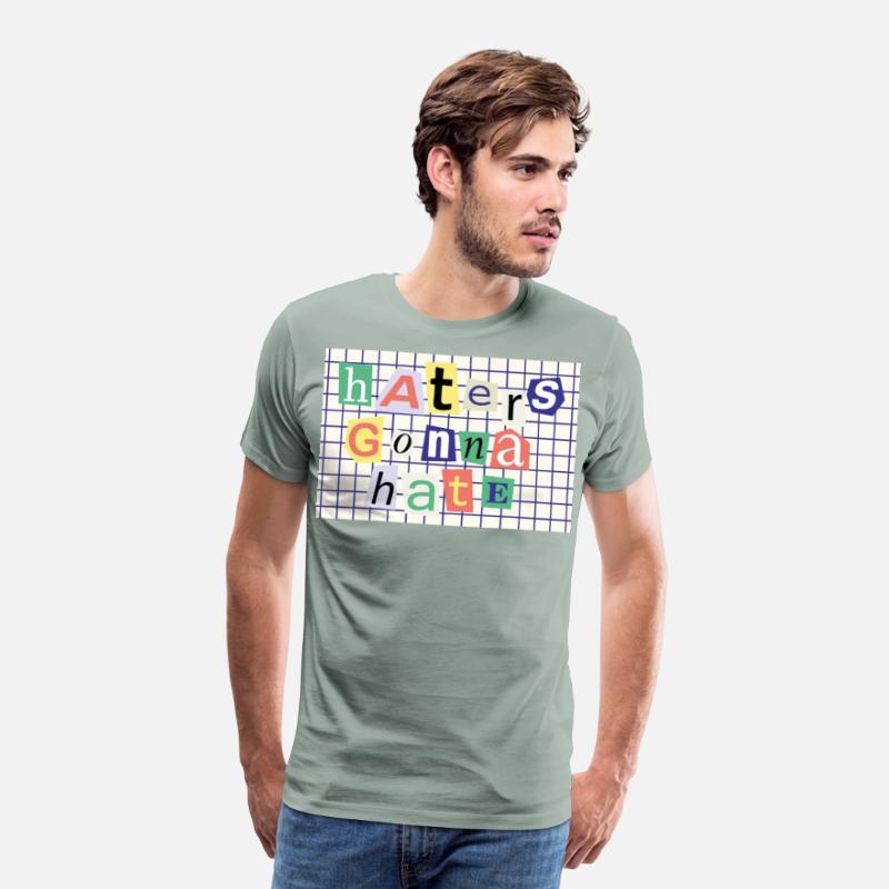 Colorful Haters Gonna Hate Design