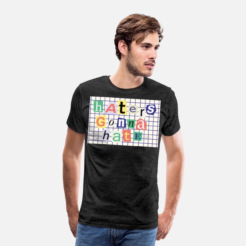 Colorful Haters Gonna Hate Design