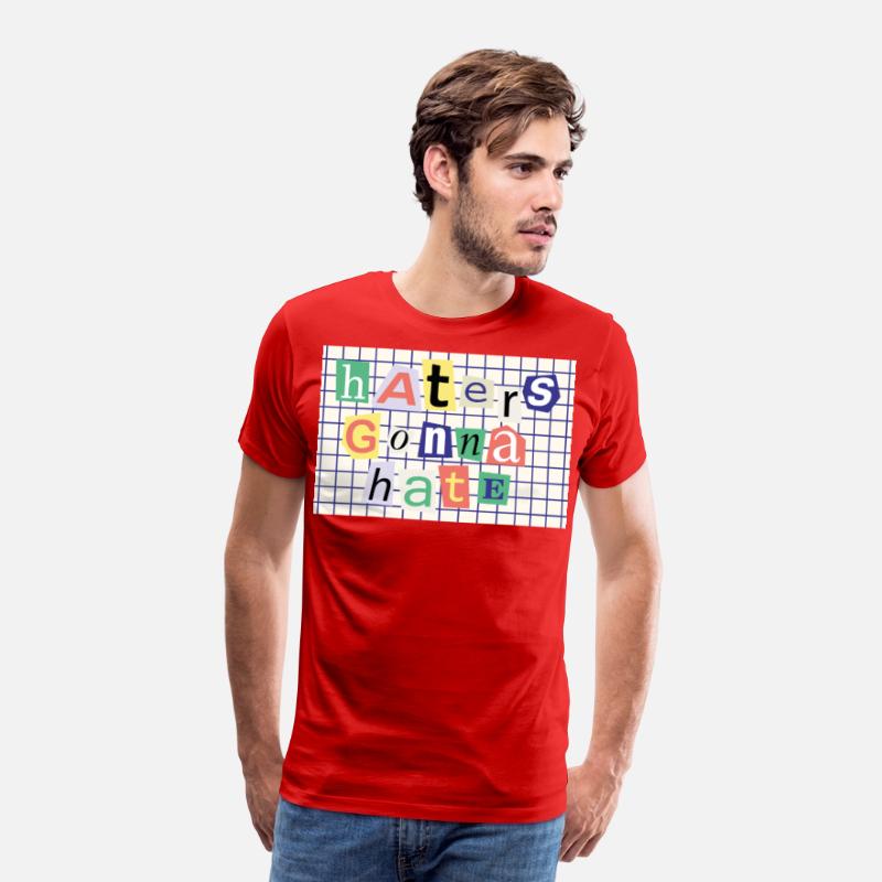 Colorful Haters Gonna Hate Design