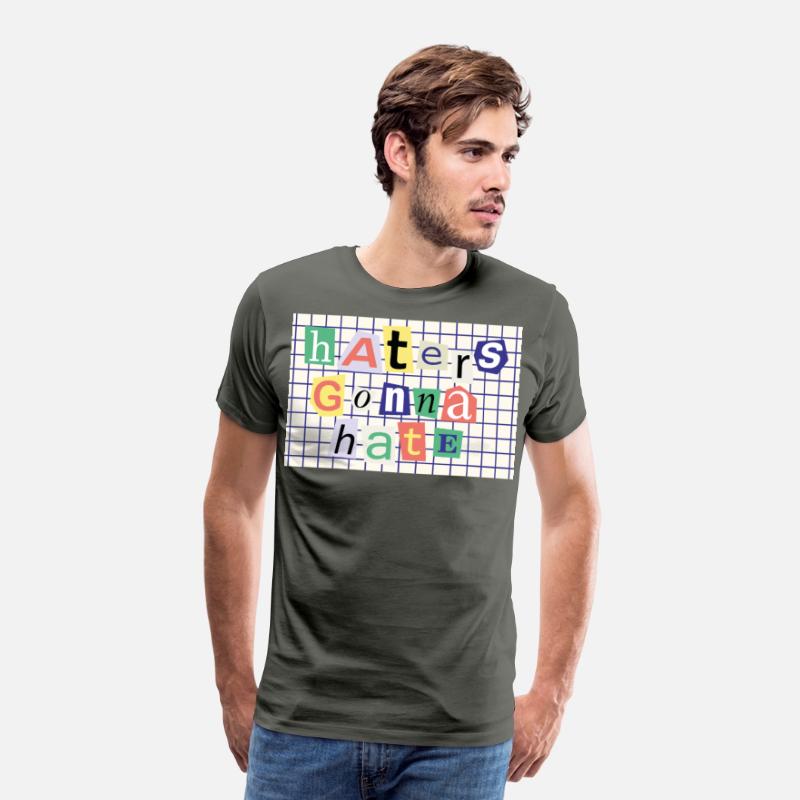 Colorful Haters Gonna Hate Design