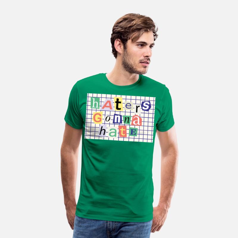 Colorful Haters Gonna Hate Design