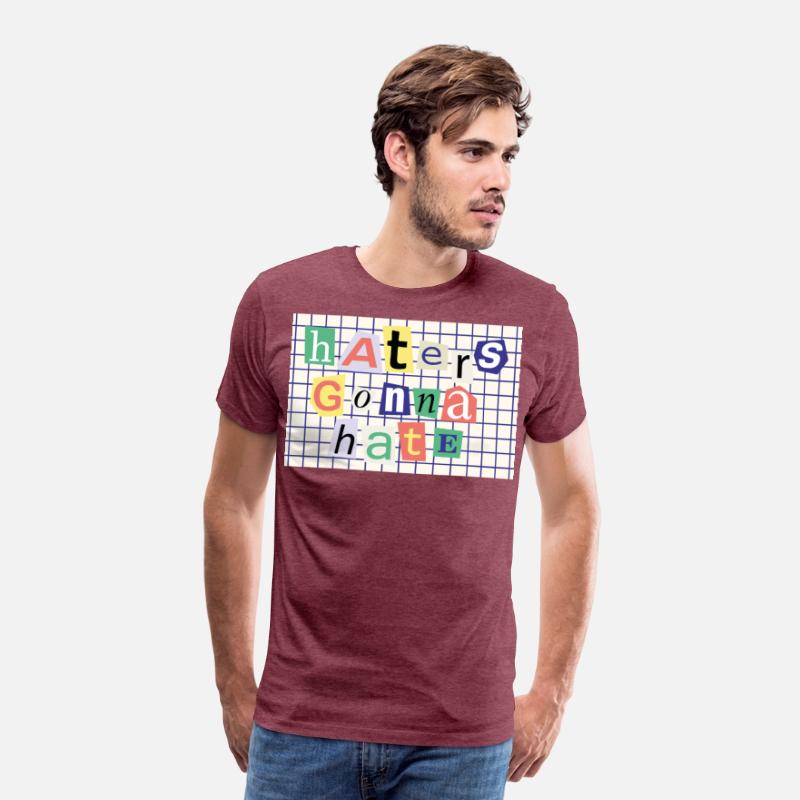 Colorful Haters Gonna Hate Design