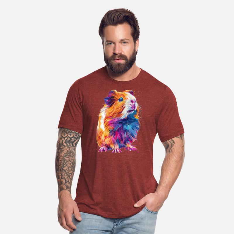 Colorful Hipster Guinea Pig for a Guinea Pig