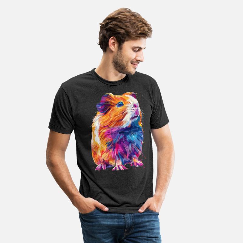 Colorful Hipster Guinea Pig for a Guinea Pig
