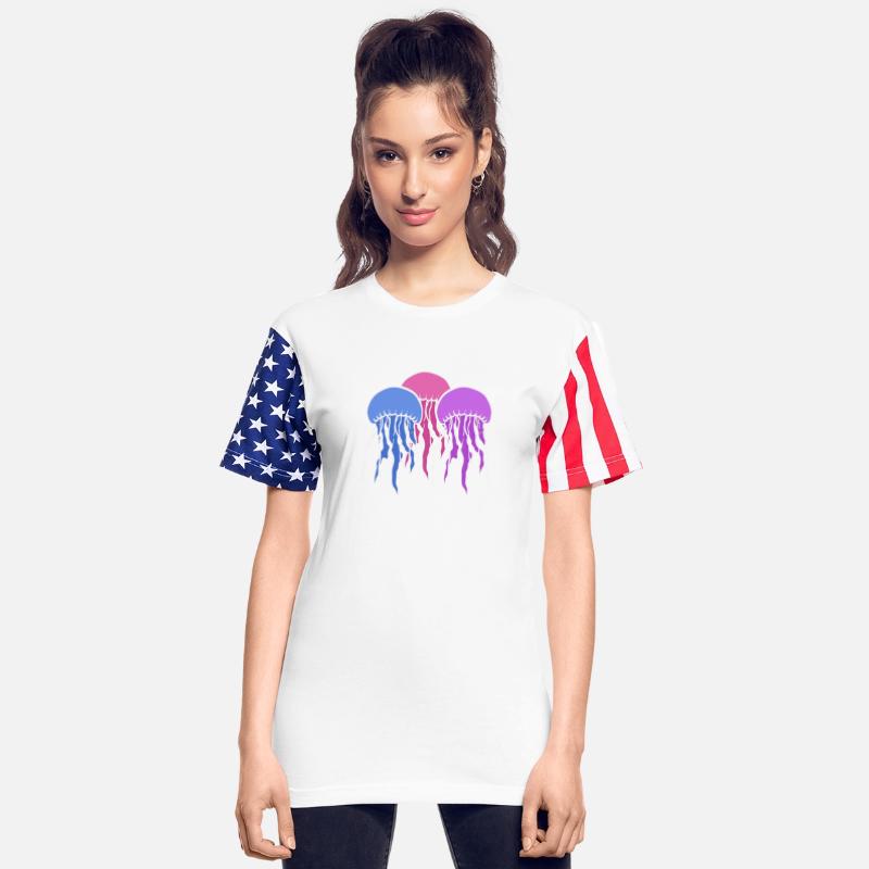 Colorful Jellyfish Fisherman Or Nature Lover Gift
