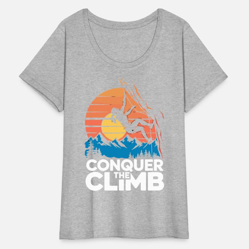 Conquer The Climb for a Climber and Rock Climber