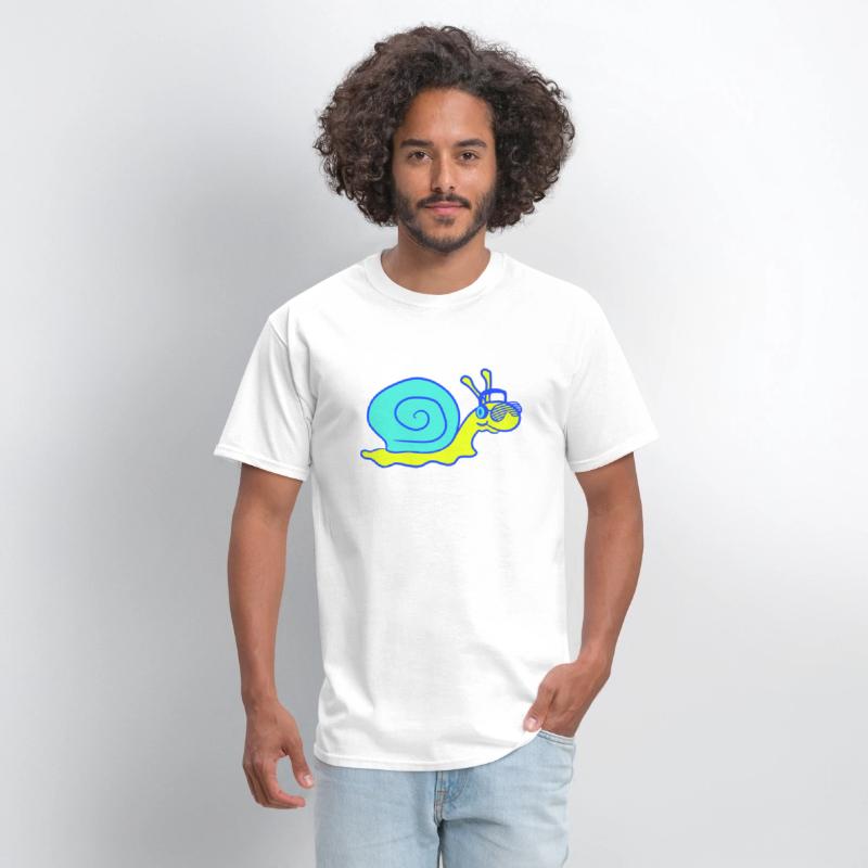 Cool Cute DJ Snail Funny Music Party Club Animal