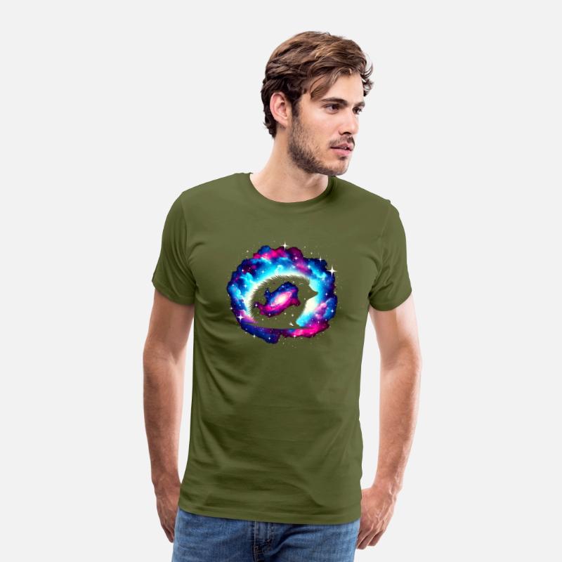 Cool Hedgehog Galaxy Space Art