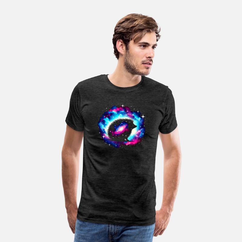 Cool Hedgehog Galaxy Space Art