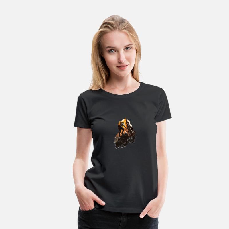 Cool Hiker Mountain Peak, Adventure Lover, Outdoor