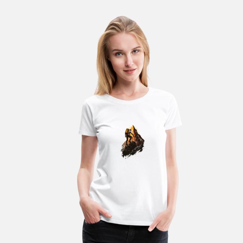 Cool Hiker Mountain Peak, Adventure Lover, Outdoor