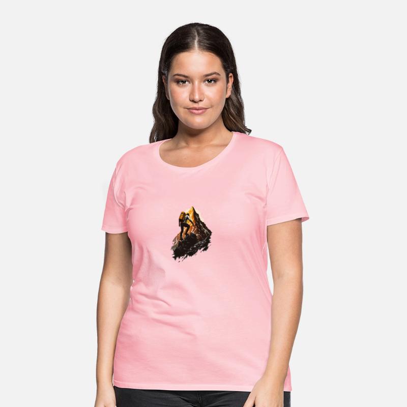 Cool Hiker Mountain Peak, Adventure Lover, Outdoor
