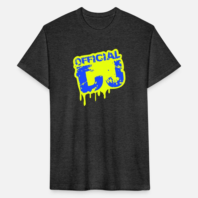 Cool Official DJ Club Music Party Stamp Graffiti