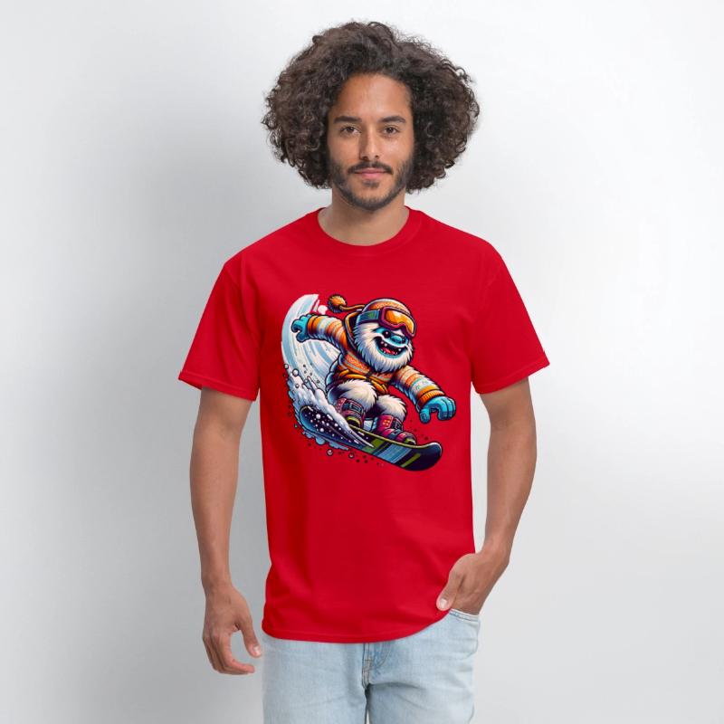 Cool Snowboarding Yeti Adventure