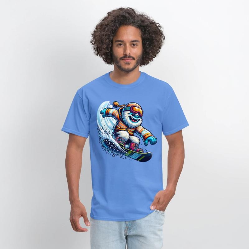 Cool Snowboarding Yeti Adventure