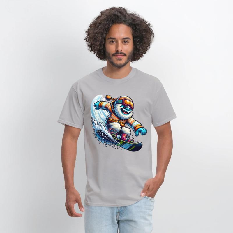 Cool Snowboarding Yeti Adventure