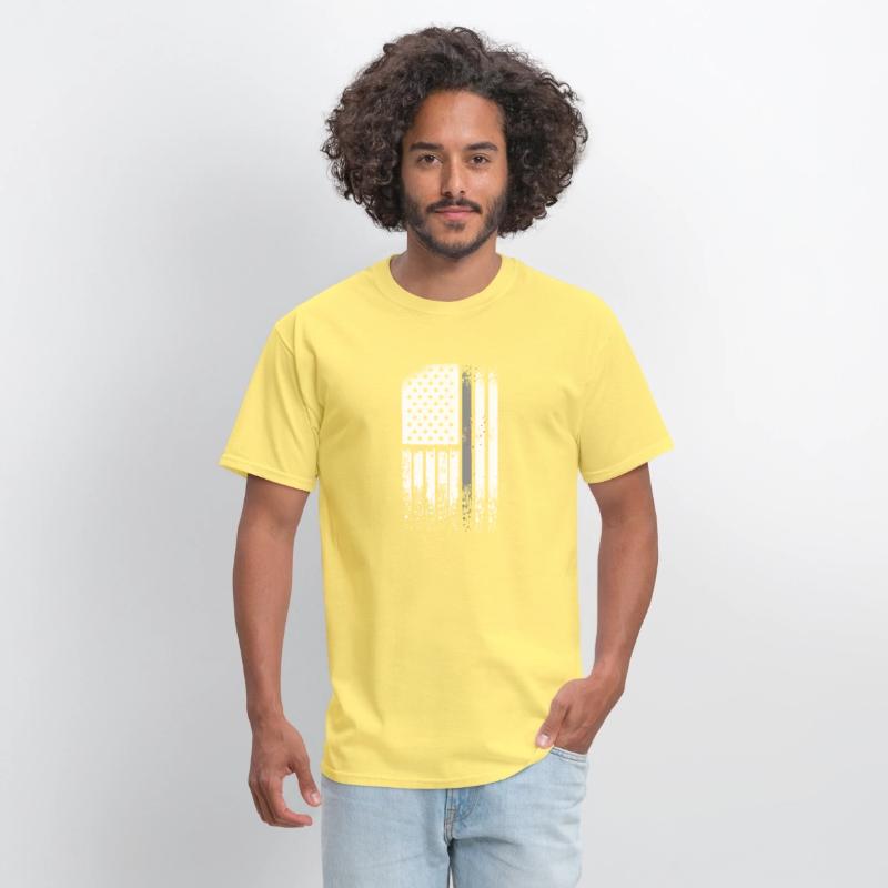 Correctional Officer - Us Flag Thin Silver Line