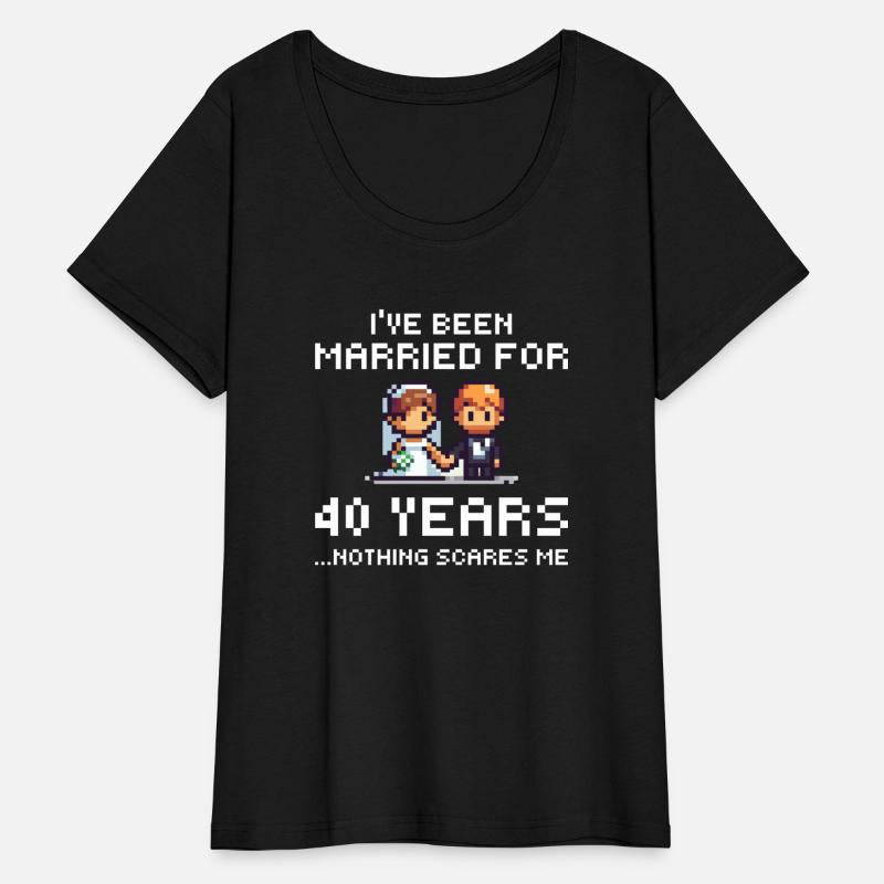 Couples Married 40 Years - Funny 40th Wedding Anni
