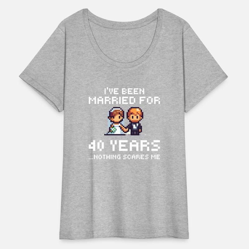 Couples Married 40 Years - Funny 40th Wedding Anni