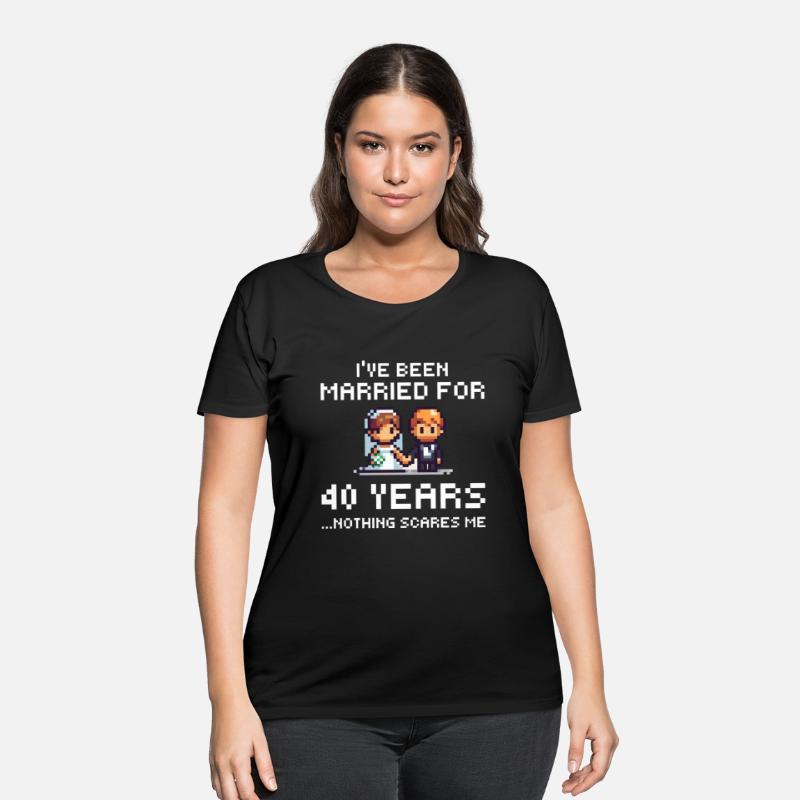 Couples Married 40 Years - Funny 40th Wedding Anni
