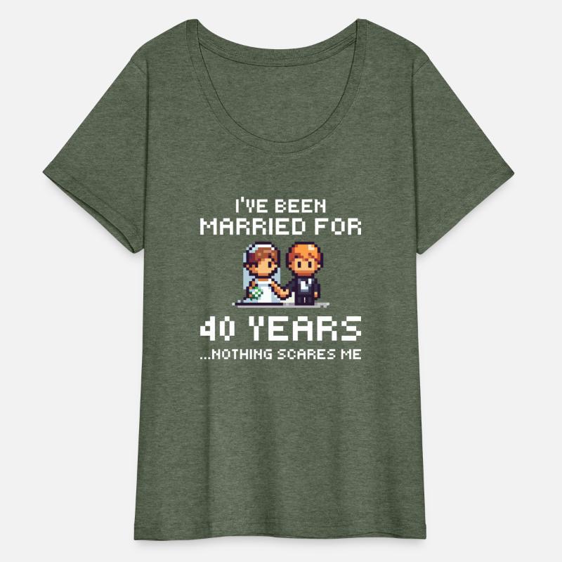 Couples Married 40 Years - Funny 40th Wedding Anni