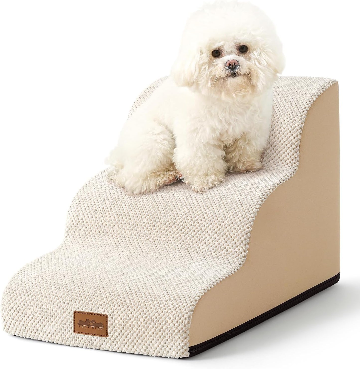 - COZY KISS Dog Stairs, High-Density Sponge, Water - Latest Style