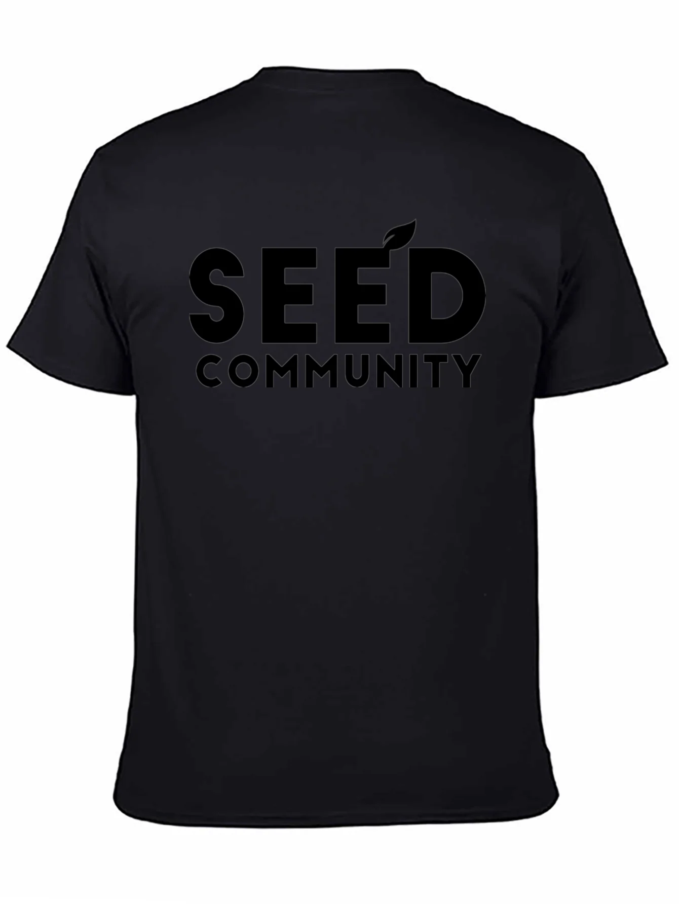 Seed Community Black Graphic Tee